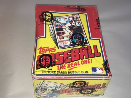 1983 TOPPS Baseball WAX Box OPC Final Sale SEALED Case FASC Gwynn Sandberg
