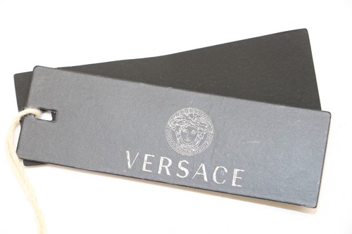 Versace Barocco Wendegürtel Leder Print Gr. 100 - schwarz/gold - Bild 9 von 10