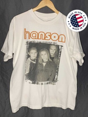 #ad Hanson Band Album Music Unisex T Shirt Cotton Full Size CS7143 $6.79