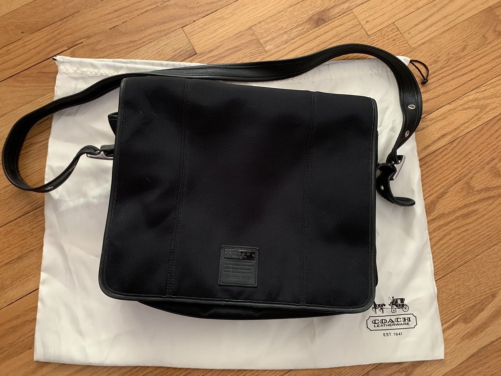 Authentic Coach Lapotop Case Bag Black
