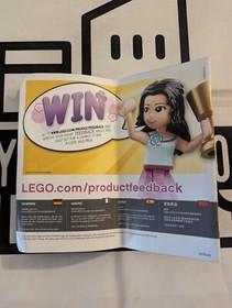 LEGO Friends 41124 Heartlake Puppy Daycare 2016 Instruction Manual Only Building