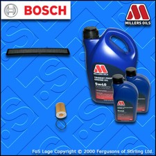 SERVICE KIT for BMW X3 (E83) 2.5I M54 OIL CABIN FILTERS +7L 5w40 OIL (2004-2006) 4.86 per litre