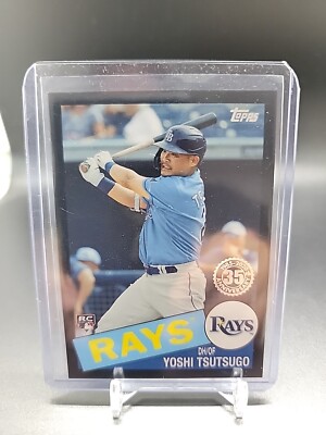 yoshi-299 Yoshi Tsutsugo Topps Throwback Black 104/299 | eBay