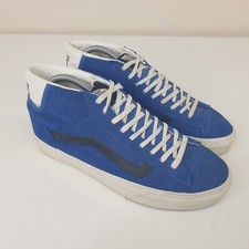 Vans Mid Skool '77 Sneaker Herren UK 6 Blau Wildleder Skater Turnschuhe