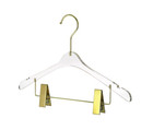 YBM Home Quality Acrylic Hanger with Clips, Kids