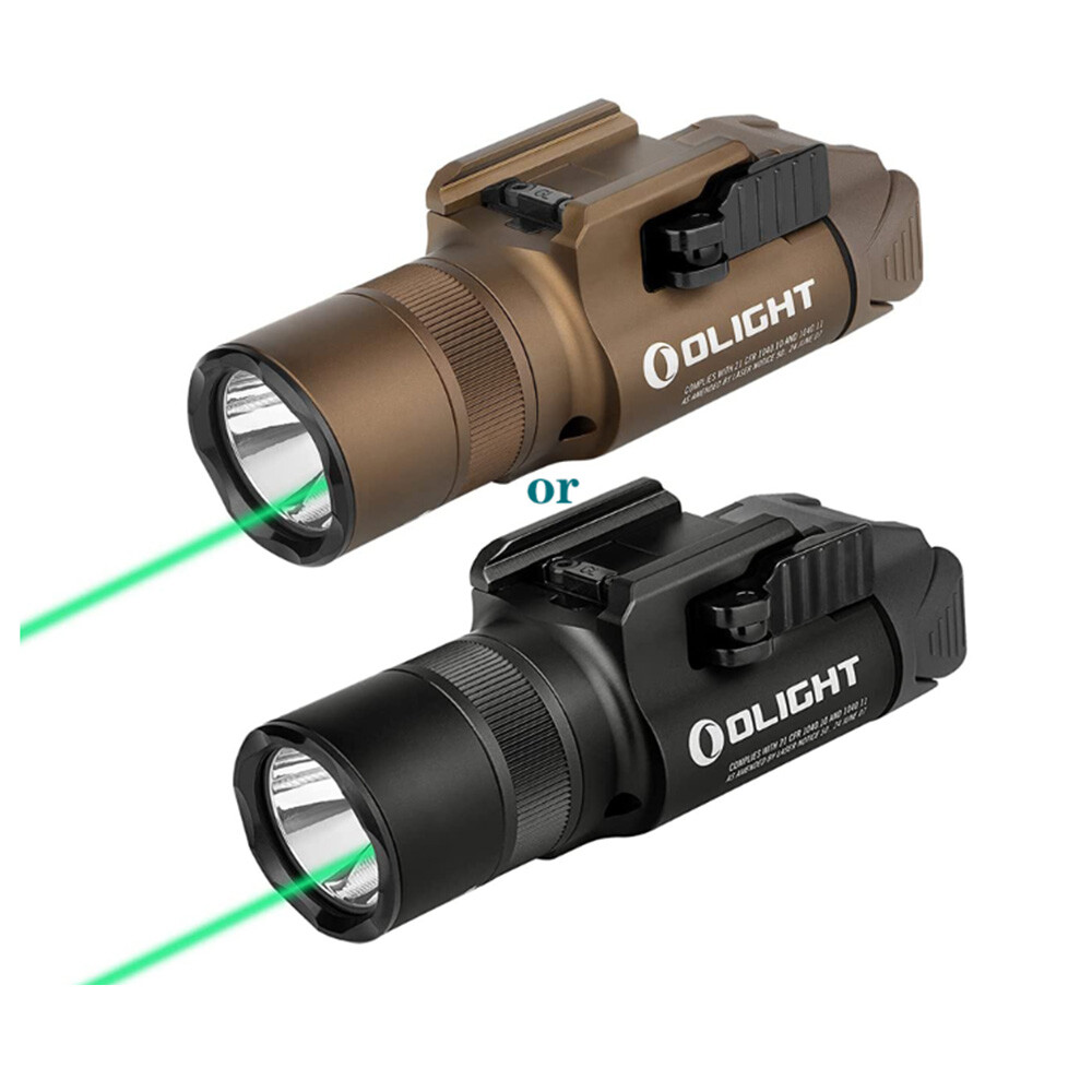 OLIGHT Baldr PRO グリーンレーザー&LED タクティカルライト Amazon.com: OLIGHT Baldr Pro 1350 Lumens Tactical