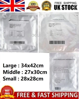 CRYOLIPOUK Anti Freeze Membranes Weight Loss Pads Cryo Lipolysis Machine FAT Slim Cool UK