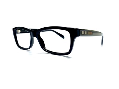 Burberry Black Rectangular Glasses Italy B2135 3001 53 16 140 | eBay