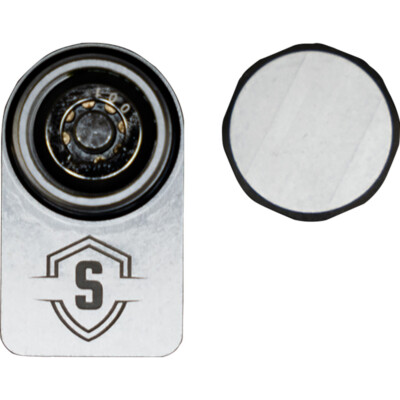 Secure Outdoors SO-EL-S-UN-SV Universal  Elite Lock Single Silver