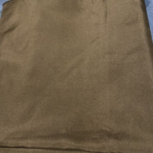 5 3/4 Yards SOLID 100% POLYESTER LINING Fabric 44" wide Dark Brown please read - Picture 1 of 1