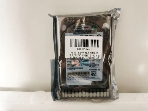 Fit HP 1.8TB 12G SAS 10K 2.5IN SC 512E 791034-B21 791055-001 768789-001 NEW