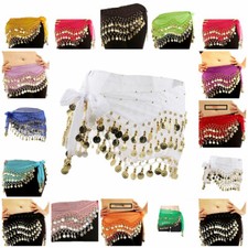 3 ROWS Belly dance costume