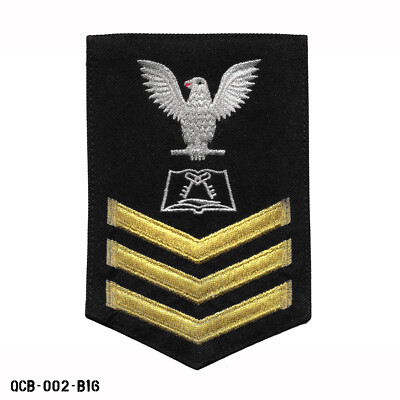 Culinary Specialist Petty Officer First Class US Navy PO1 E-6 Sleeve Patch ~ NEW