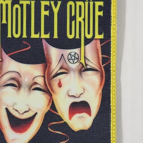 MOTLEY CRUE Theatre Of Pain SMALL PATCH Printed Band Logo - Picture 5 of 6