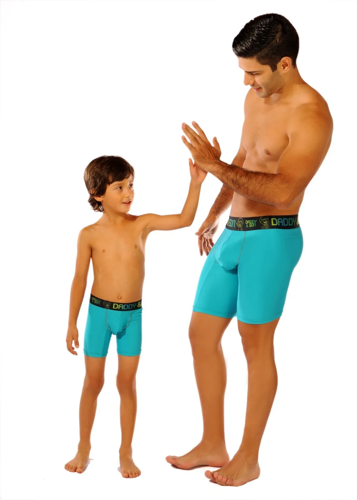 Daddy & Son Boxer Briefs Matching Underwear Set Father,Dad,Son's (Men's &  Boys)