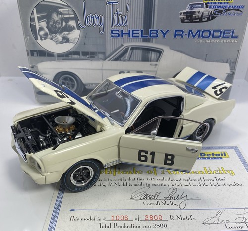 Exact Detail 1/18 SCALE 1965 MUSTANG SHELBY R-MODEL Limited Edition & Quality - Picture 9 of 12