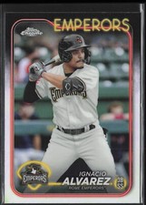 2024 Topps Pro Debut Ignacio Alvarez PDC-186 Chrome | Atlanta Braves