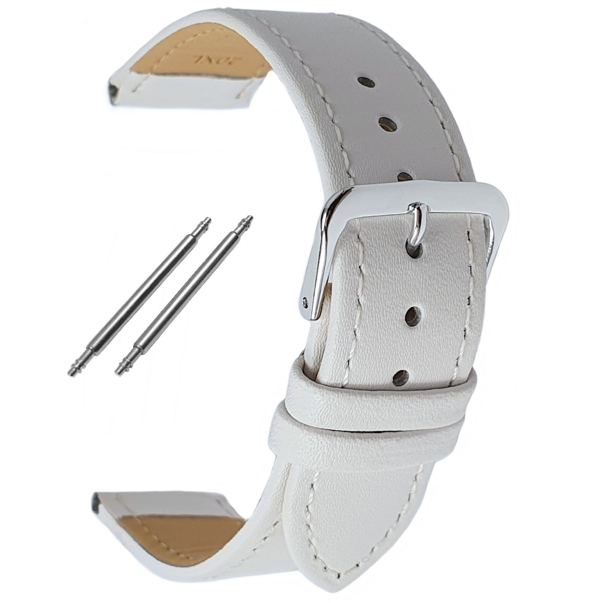 Wrist Watch 12mm Extra Long Watch Band Leather Watch Straps Extra