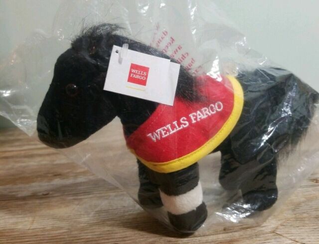 2019 Wells Fargo Bank Pony/Horse 11â Plush Toy