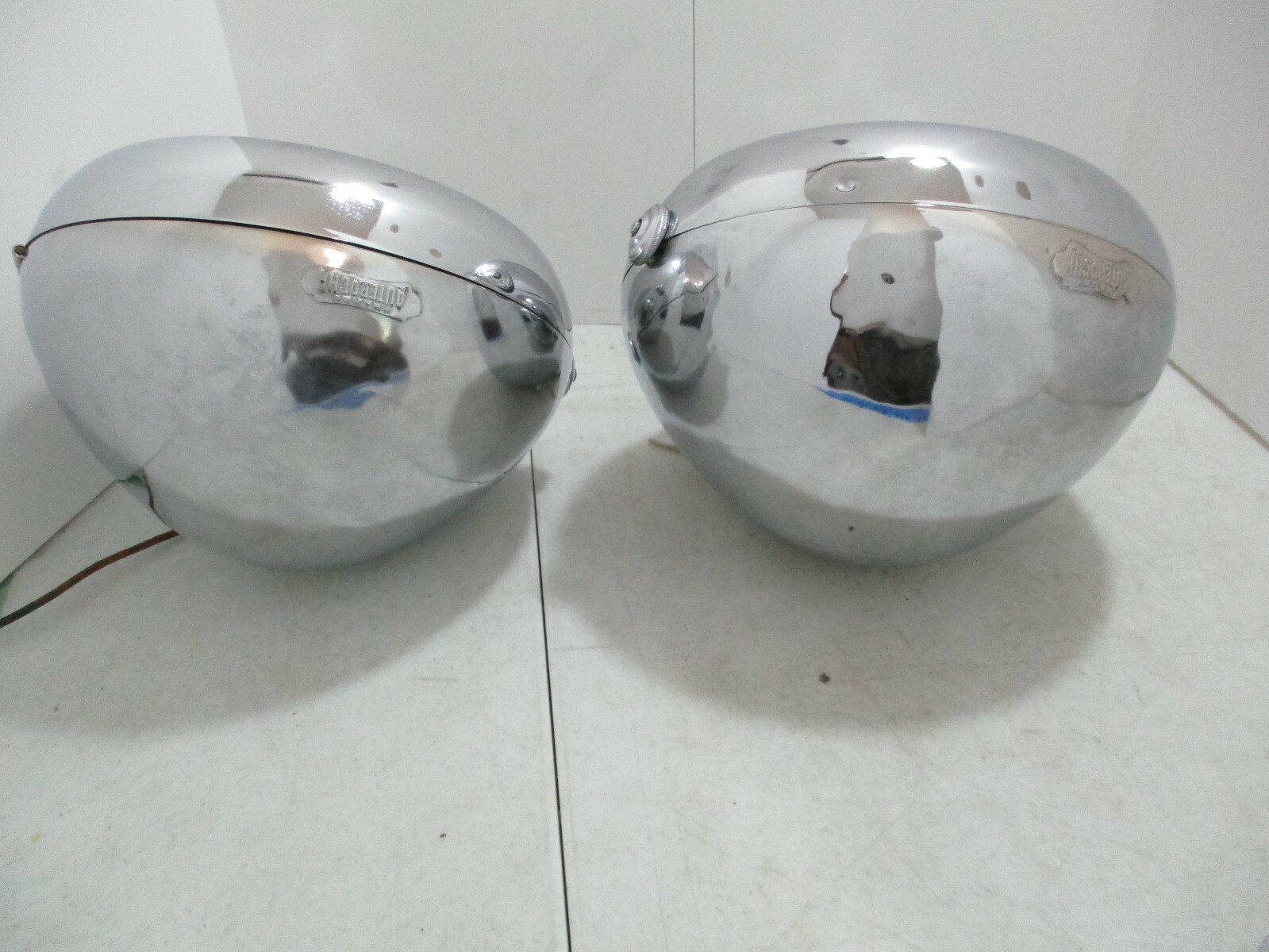 AUTEROCHE PHARES 11" HEADLIGHTS (pair)  Rolls-Royce Bugatti Lagonda Delage 
