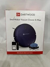 Dartwood Smart Robot Vacuum Cleaner - Wi-Fi Robot Vacuum and Mop for Easy