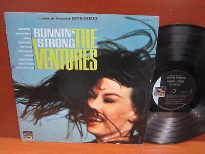 The Ventures ‎- Runnin' Strong - VG+ Stereo Compilation 1966 USA - Roc–  Shuga Records