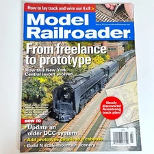 Model Railroader MAR 2012 NYC Layout Update Old DCC Caboose Prototype Details
