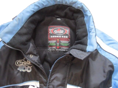 Choko 400 ~Snowmobile Jacket -Blue/Black/White -Reflective ~Heavy 