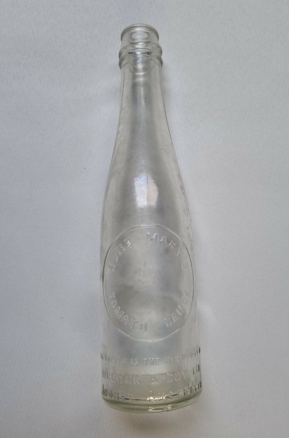 OLD BOTTLE AUNT MARY'S TOMATO SAUCE eBay