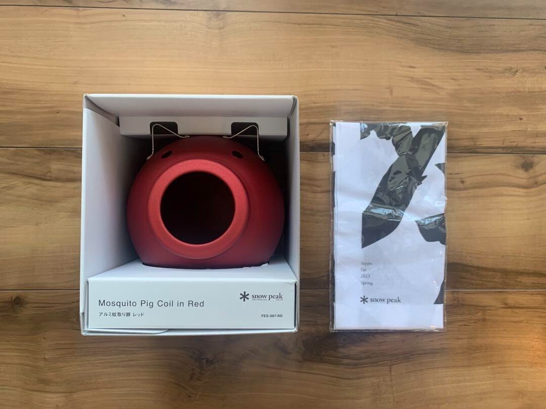 その他 peak Mosquito Pig Coil in Red Mosquito Pig Coil Red - Festival Item – SISU