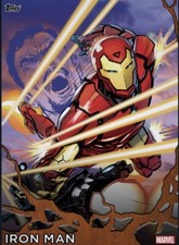 [DIGITAL CARD] Topps Marvel - Iron Man - 2022 S1 Tier 7 Rust Base