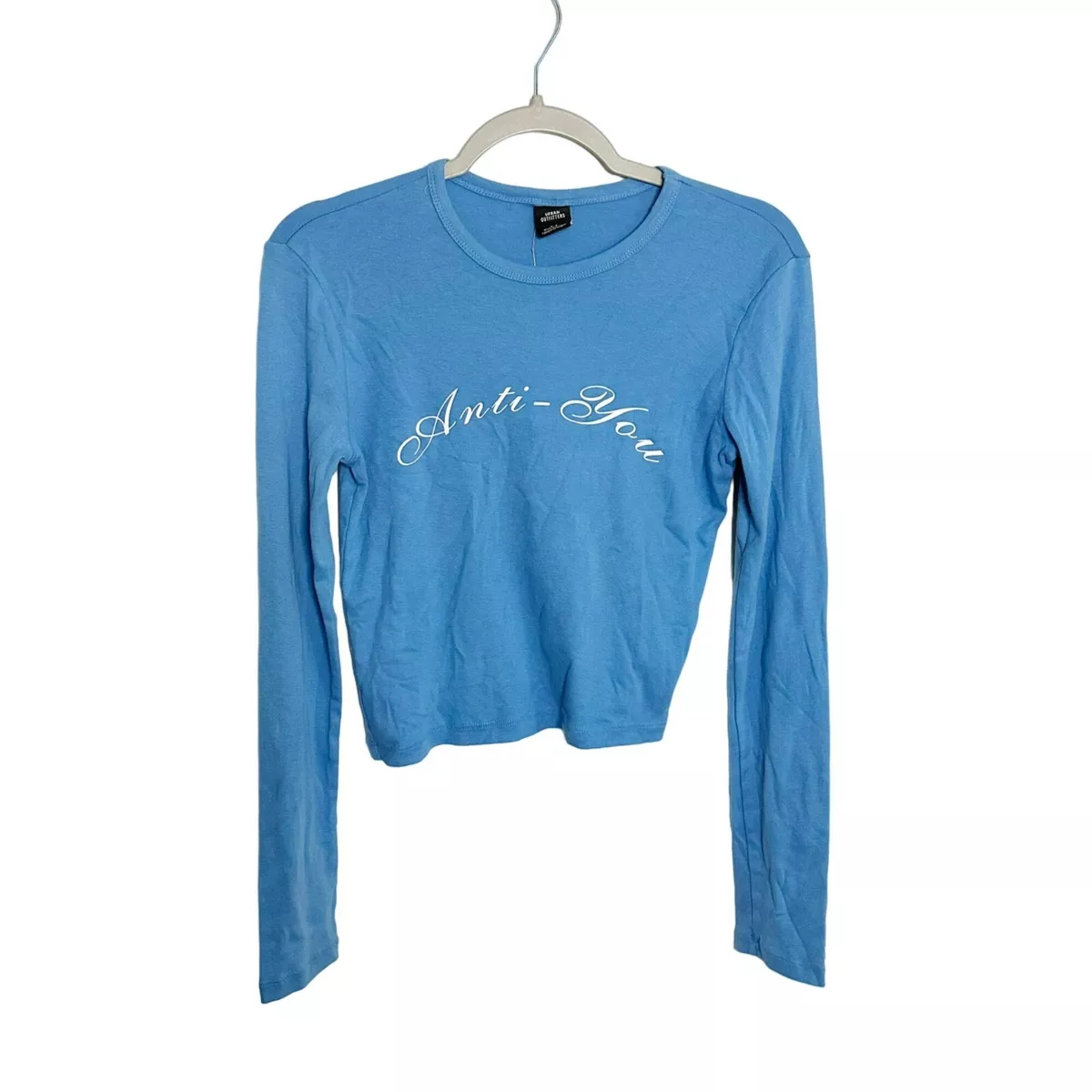 baby blue long sleeve shirt