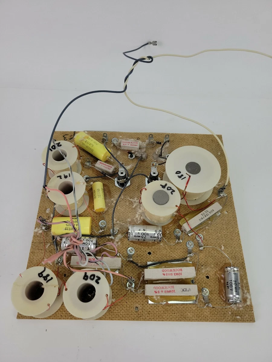 Mcintosh XR 16 Crossover Board From Isoplanar Radiator Speaker
