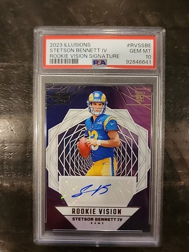 2023 Illusions Rookie Vision STETSON BENNETT IV Auto /199 - Bild 1 von 3
