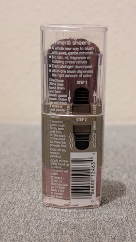 Neutrogena Mineral Sheers Powder Blush Pure Plum #50 RARE HTF DISCONTINUED - Picture 3 of 4