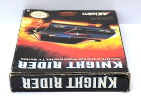 Nintendo NES gioco "Knight Rider" con scatola originale + custodia protettiva