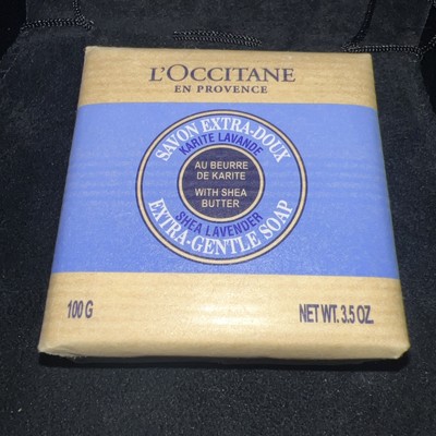 NEW ~ L'Occitane Extra-Gentle Bar Soap Enriched with Shea LAVENDER Butter 3.5 oz