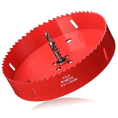 Lochsäge 155mm Bohrkrone Bi-Metall Holz Kunststoff Trockenbau