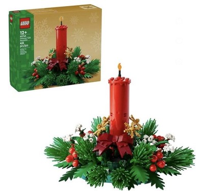 LEGO 40743 Christmas Table Decoration Holiday Centerpiece Building Set Ages 12+