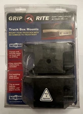 Better Built Grip Rite No-Drill Truck Tool Box Mounts Part NIB