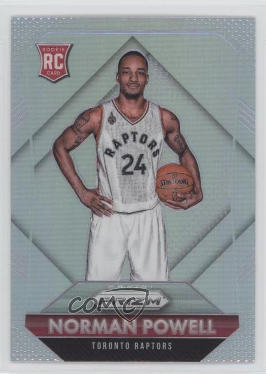 2015-16 Panini Prizm Rookies Silver Prizm Norman Powell #337 ji8