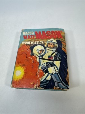 Major Matt Mason Moon Mission 1968 Whitman Big Little Books