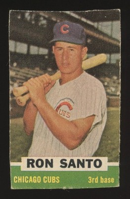 1961 Bazooka #3 Ron Santo RC