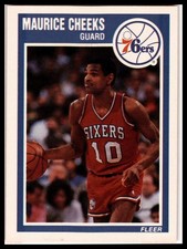 1989-90 Fleer #115 Maurice Cheeks