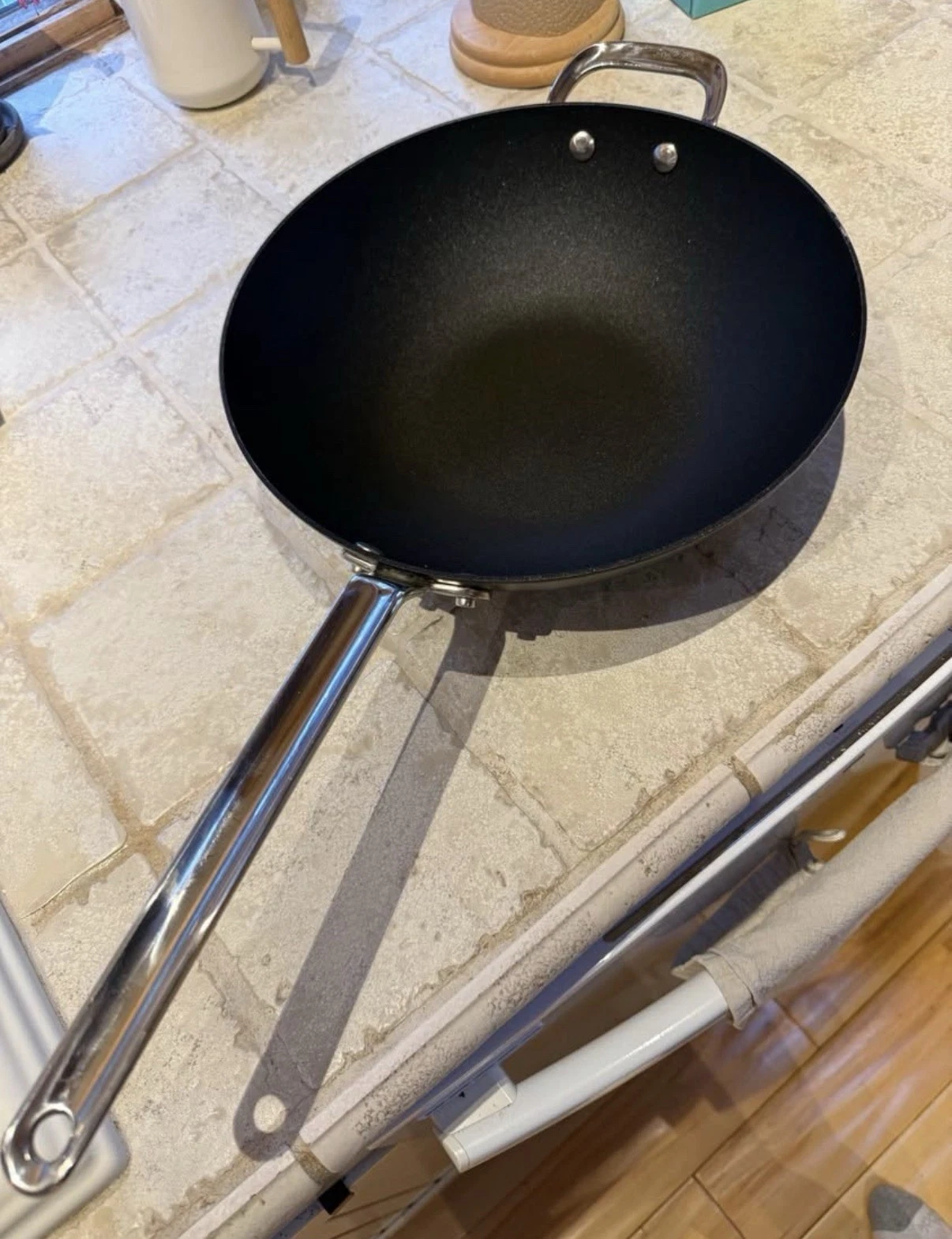 SCANPAN® TechnIQ Nonstick Wok, 12" - Purchased at William Sonoma