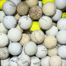 Mixed Used Golf Balls Practice Hit Away Worn Splits Cuts Cheap Lake Balls Packs