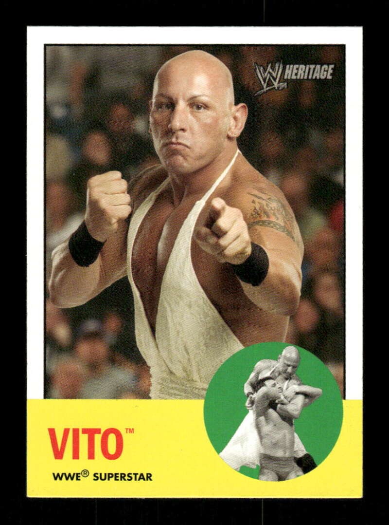 2006 Topps Heritage WWE #30 Vito Rookie RC BXCP63