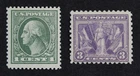 CKStamps: US Stamps Collection Scott#536 Washington Mint LH OG #537 NH OG