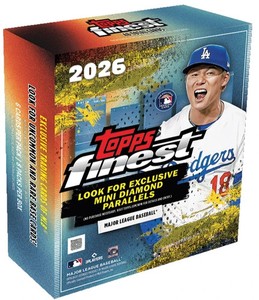 2026 TOPPS FINEST BASEBALL MEGA BOX (48 Cards) MLB Brand New Factory Sealed QTY