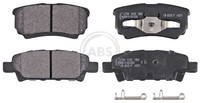 Bremsbelagsatz Scheibenbremse Hinten ABS 37384 FÜR Chrysler Dodge Jeep Belagsatz